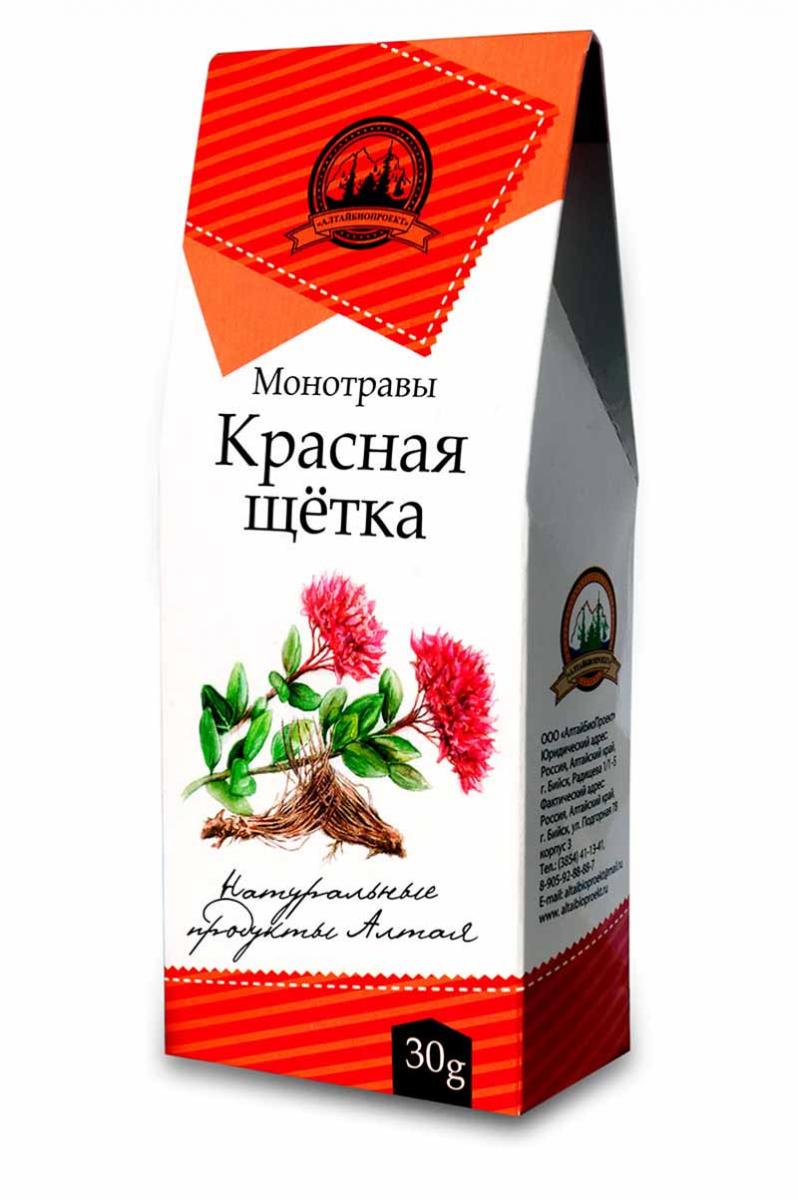 Красная щетка